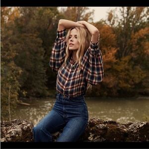 DOEN plaid shirt ✨✨✨